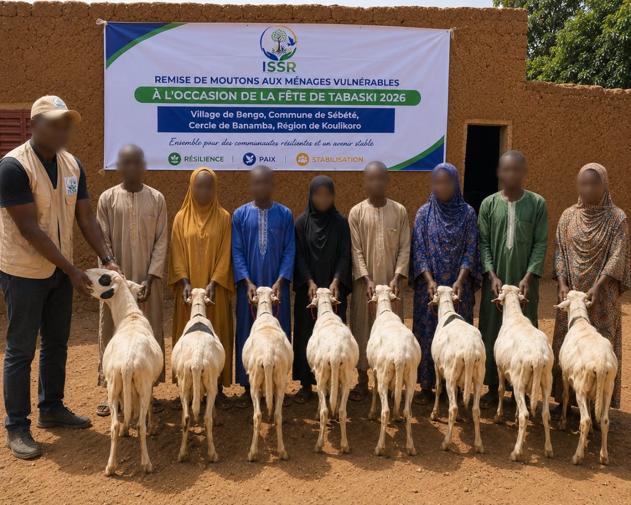 Remise de dons de Tabaski par ISSR